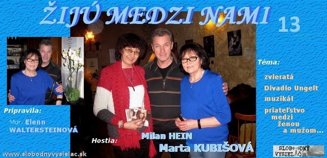 Zmn-13_Marta Kubisova a Milan Hein_Praha