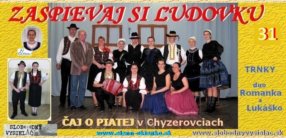 Zaspievaj si ludovku c.31_duo Romanka & Lukasko a Trnky_Chyzerovce_Caj o piatej_EW