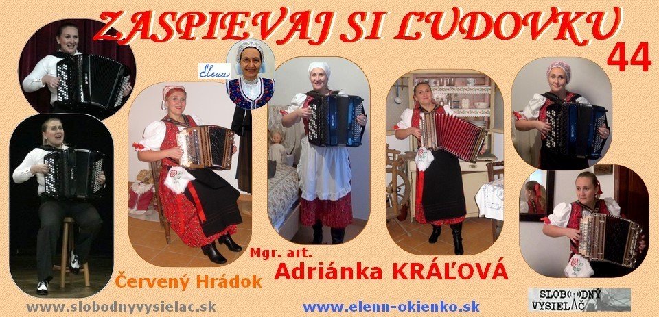Zaspievaj si ludovku c.44_Mgr. art. Adrianka Kralova_Cerveny Hradok_EW