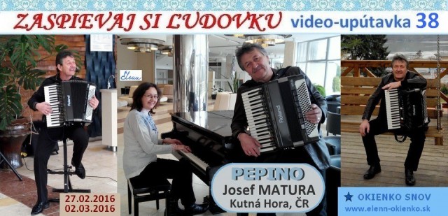 38_Zaspievaj si ľudovku_video-upútavka_Josef PEPINO Matura_Kutná Hora, ČR_EW